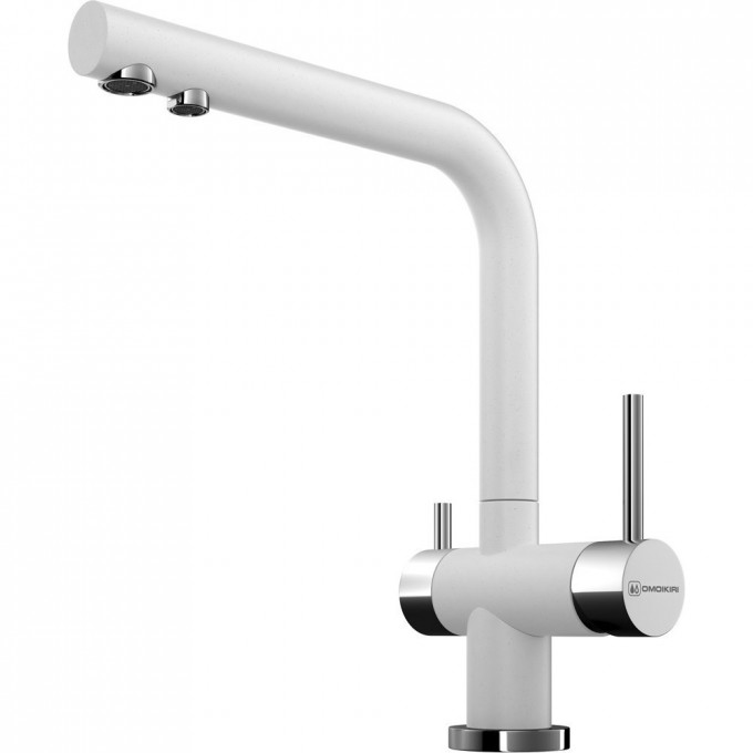 Смеситель OMOIKIRI NAGANO-WH 4994054 Смеситель OMOIKIRI NAGANO-WH 4994054