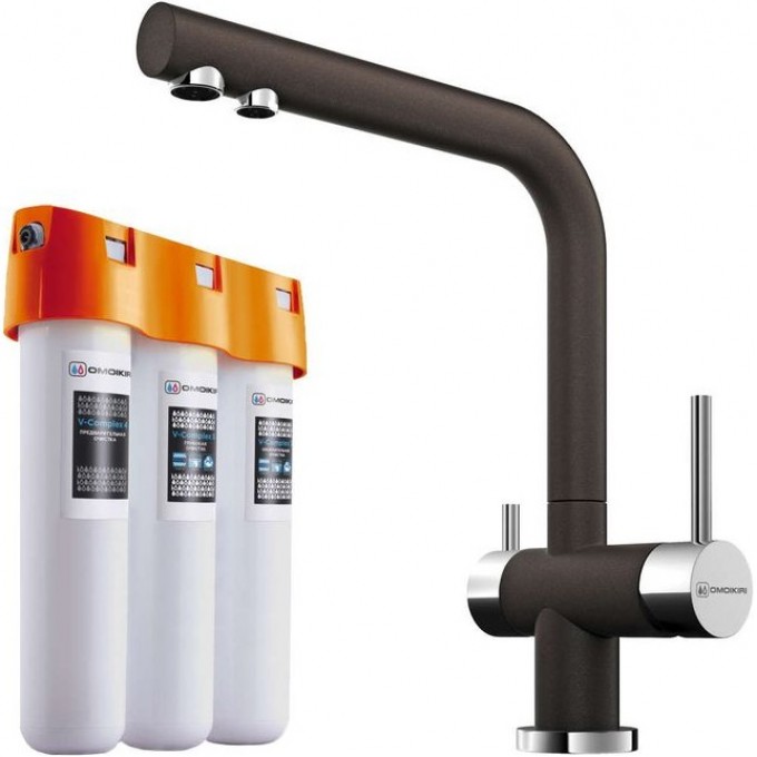 Комплект OMOIKIRI NAGANO-DC-P + PURE DROP LITE 4048.8028P Комплект OMOIKIRI NAGANO-DC-P + PURE DROP LITE 4048.8028P