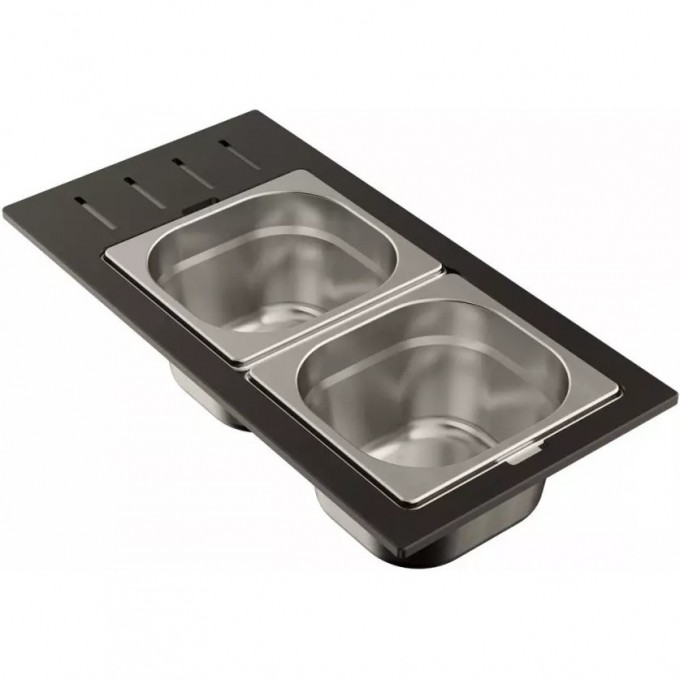 Контейнер OMOIKIRI DC-02-2-IN нержавеющая сталь 4999075 Контейнер OMOIKIRI DC-02-2-IN нержавеющая сталь 4999075