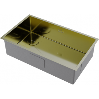 Мойка OMOIKIRI TAKI 74-U/IF-L-LG Side нерж.сталь/светлое золото Мойка OMOIKIRI TAKI 74-U/IF-L-LG Side нерж.сталь/светлое золото